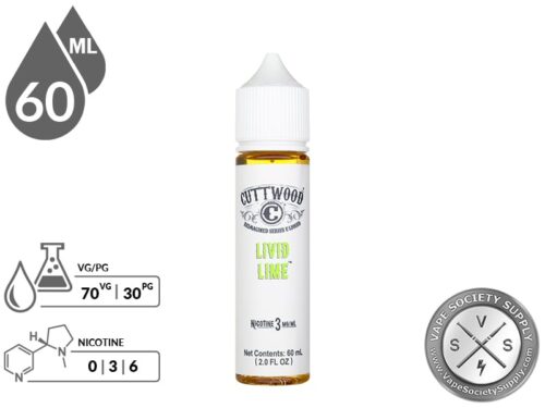 Cuttwood Reimagined 60ml Livid Lime E Juice