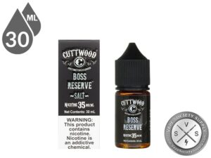 Cuttwood Salt 30ml Boss Reserve E Juice