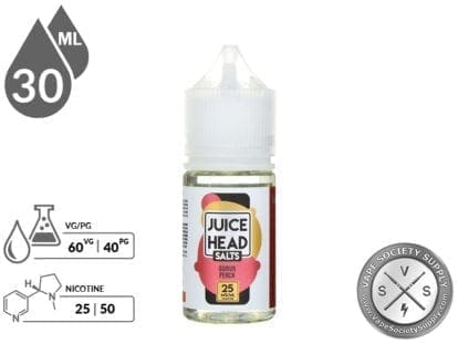 Juice Head Salts 30ml Guava Peach E-Liquids