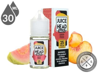 Juice Head Salts 30ml Guava Peach Liquids