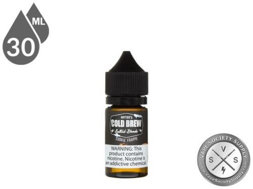 Nitros Cold Brew Salted Blends 30ml Cookie Frappe ejuice