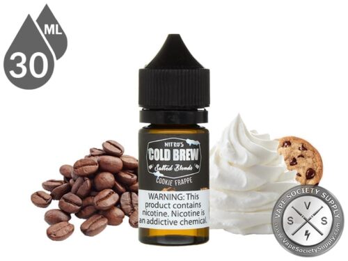 Nitros Cold Brew Salted Blends 30ml Cookie Frappe