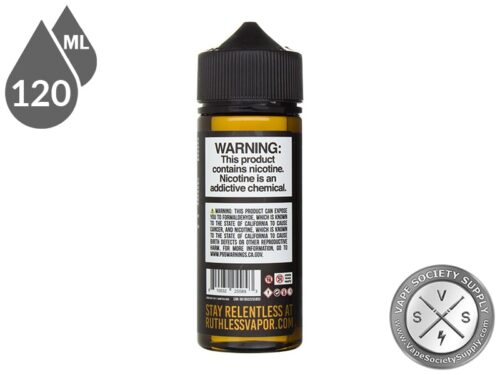 Ruthless Vapor 120ml Brazilian Tobacco Vape Juice