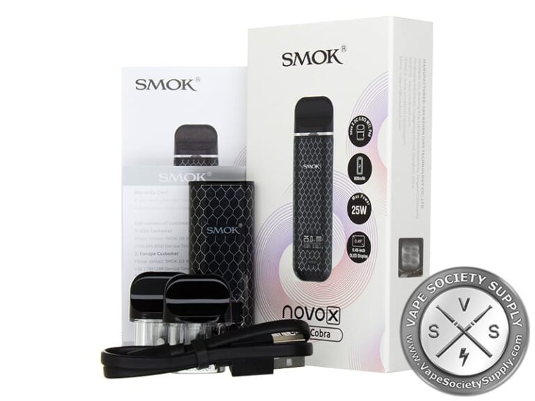 SMOK Novo X 25W Kit ⋆ Vape Society Supply