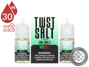 Twst Salt 2x30ml Mint No 1. 3 E Juice