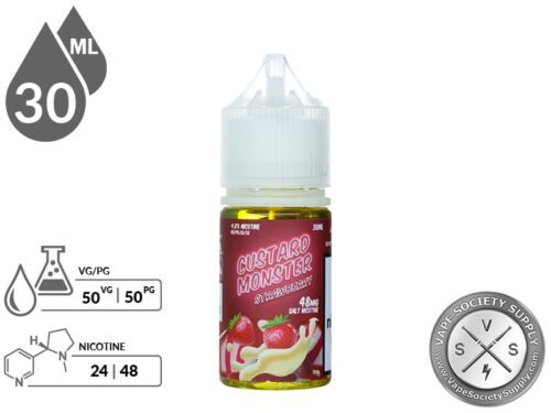 Custard Monster Salts 30ml Strawberry Labs
