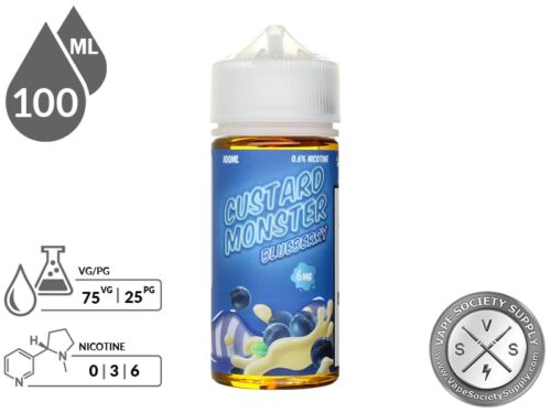 Custard Monster 100ml Blueberry Liquids