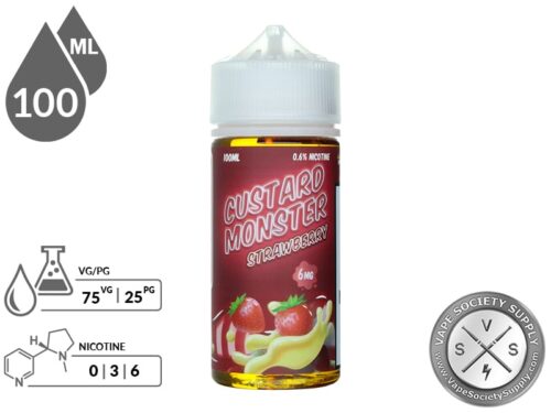 Custard Monster 100ml Strawberry Labs