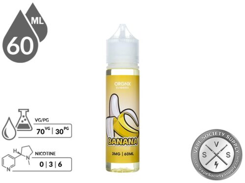 ORGNX 60ml Banana EJuice