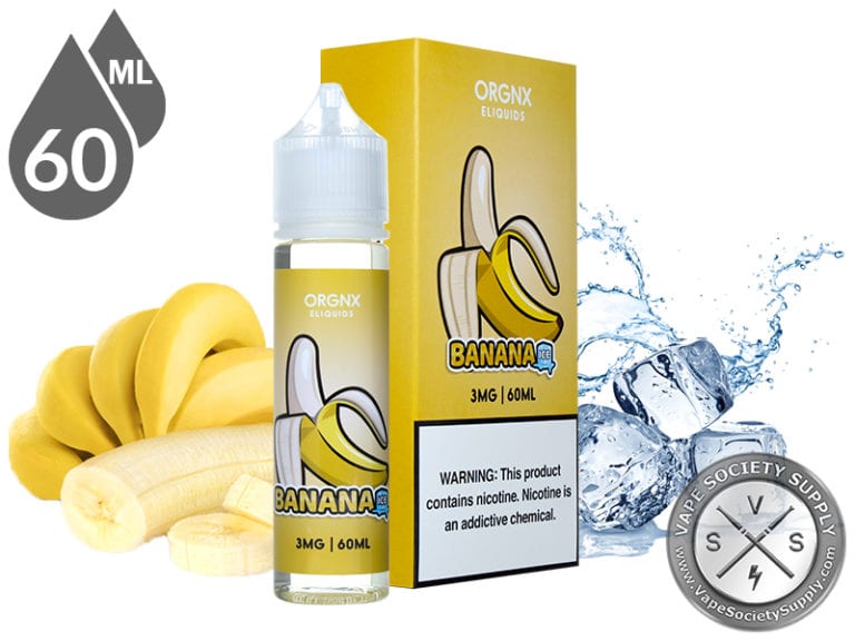 ORGNX 60ml Banana Ice E Juice