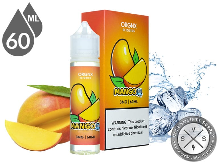 ORGNX 60ml Mango Ice E Juice
