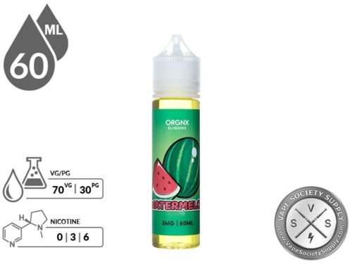 ORGNX 60ml Watermelon EJuice