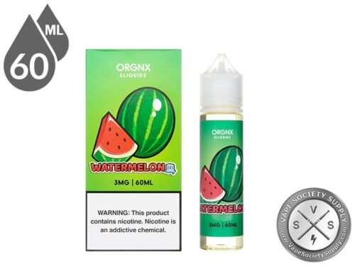 ORGNX 60ml Watermelon Ice Vape juice