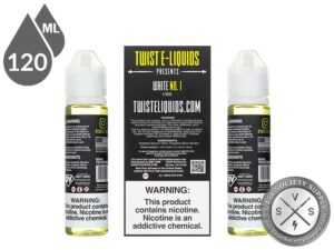 Twist 120ml White No 1 EJuice