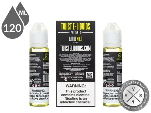 Twist 120ml White No 1 EJuice