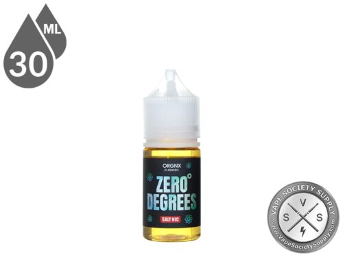 ORGNX Nic Salt 30ml Zero Degrees EJuice