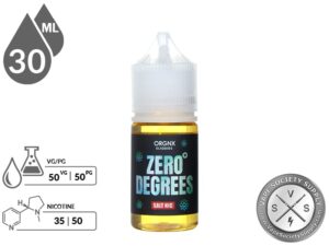 ORGNX Nic Salt 30ml Zero Degrees E Juice