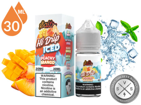 Peachy Mango Iced HI DRIP SALT