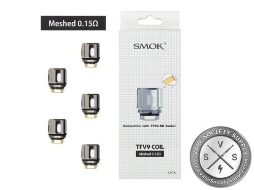 SMOK V9 Replacement Coils 5PCK Meshed 0.15ohm