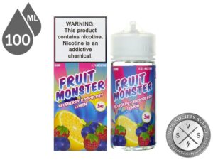 Fruit Monster 100ml Blueberry Raspberry Lemon E Liquid