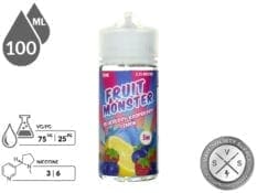 Fruit Monster 100ml Blueberry Raspberry Lemon E Juice