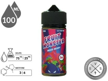 Fruit Monster 100ml Mixed Berry E Liquid