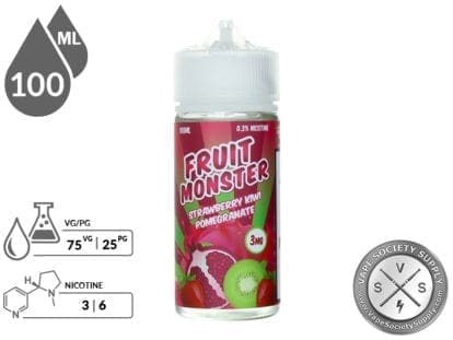 Fruit Monster 100ml Strawberry Kiwi Pomegranate E Liquid