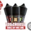 Humble Salts Nicotine Bundle 3 30ml (90ml)