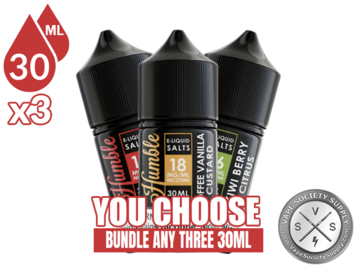 Humble Salts Nicotine Bundle 3 30ml (90ml)