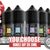 Humble Salts Nicotine Bundle 6 30ml (180ml)