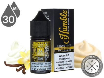Humble Salts 30ml Toffee Vanilla Custard