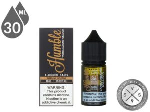 Humble Salts 30ml Vanilla Almond Tobacco E Juice