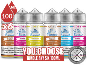The Milk House E-Juice Bundle 6 100ml (600ml)