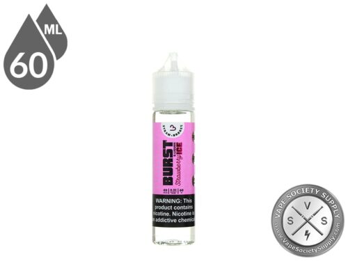 Burst Ice 60ml Strawberry Ice E Liquid