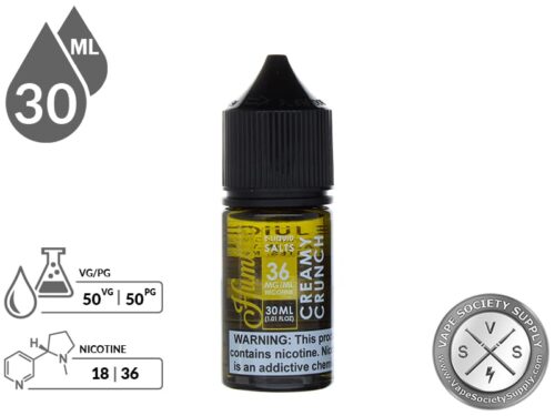 Humble Salts 30ml Creamy Crunch EJuice