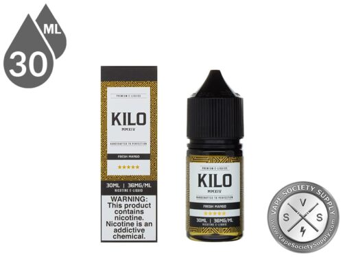 Kilo Salt 30ml Fresh Mango E Juice