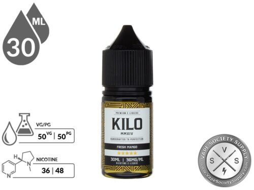 Kilo Salt 30ml Fresh Mango EJuice