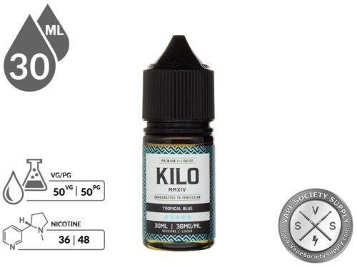 Kilo Salt 30ml Tropical Blue EJuice