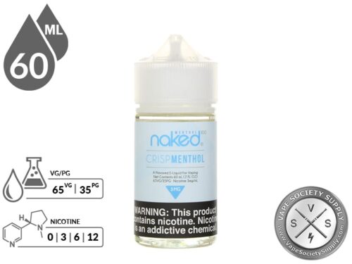 Naked 100 Menthol 60ml Crisp Menthol E Juice