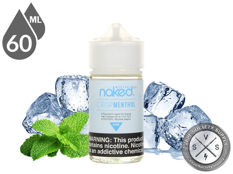 Naked Menthol Ejuice E Liquids Vape Society Supply