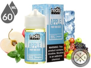Reds Apple Iced 60ml Fruit Mix Iced