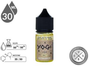 Yogi Salt 30ml Peanut Butter Banana E Liquid