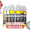 Charlies Chalk Dust Black Bundle 60ml x6