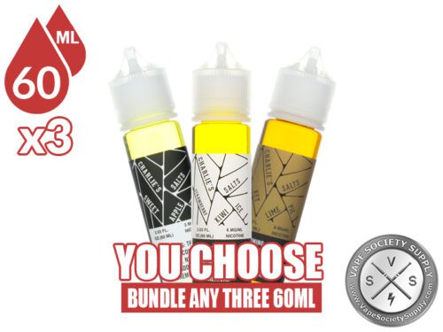 Charlies Chalk Dust Salt Bundle 60ml x3