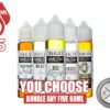 Charlies Chalk Dust White Bundle 60ml x5