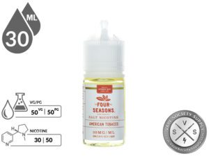 Four Seasons SALT 30ml American Tobacco EJuice