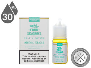 Four Seasons SALT 30ml Menthol Tobacco EJuice