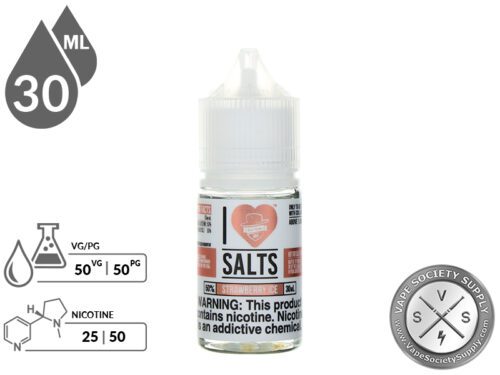 I Love Salts 30ml Strawberry Ice EJuice