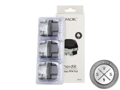 SMOK Nord X Replacement Pods 3PCK Empty