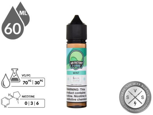Air Factory 60ml Mint E Liquid